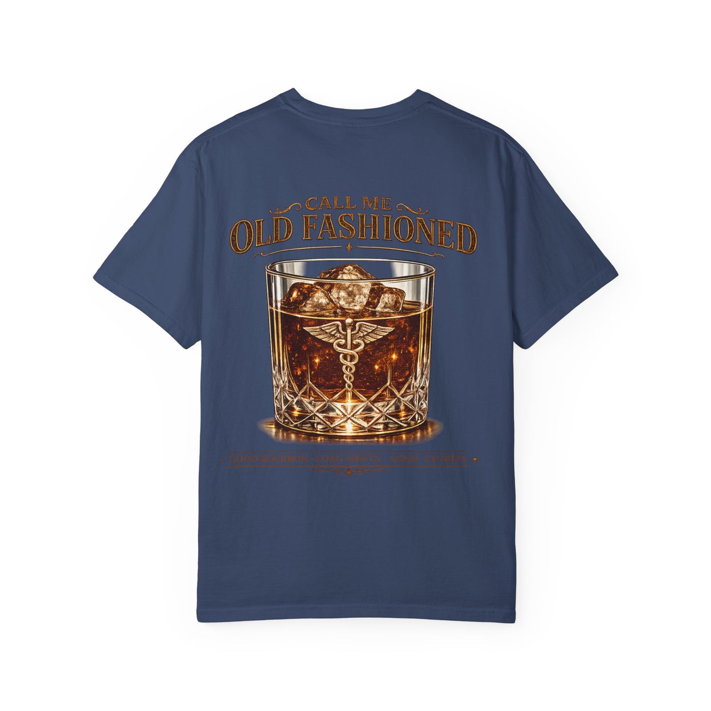 Old Fashioned Whiskey T-Shirt — Vintage Cocktail Graphic Tee