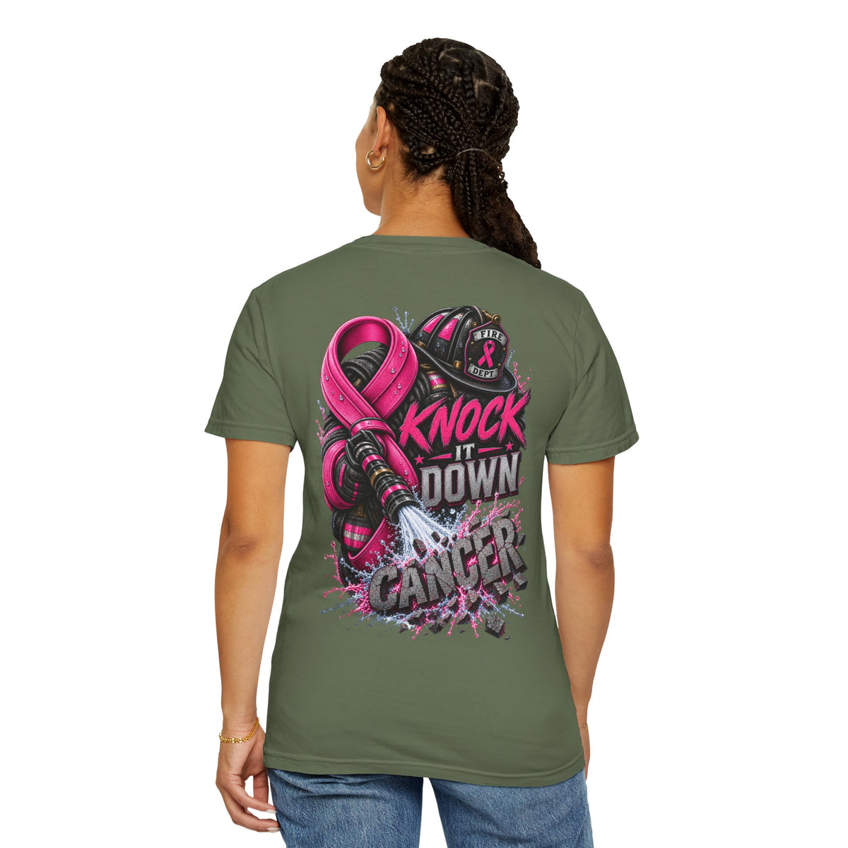 Breast Cancer awareness | Fire fighter Edition  Knock It Down