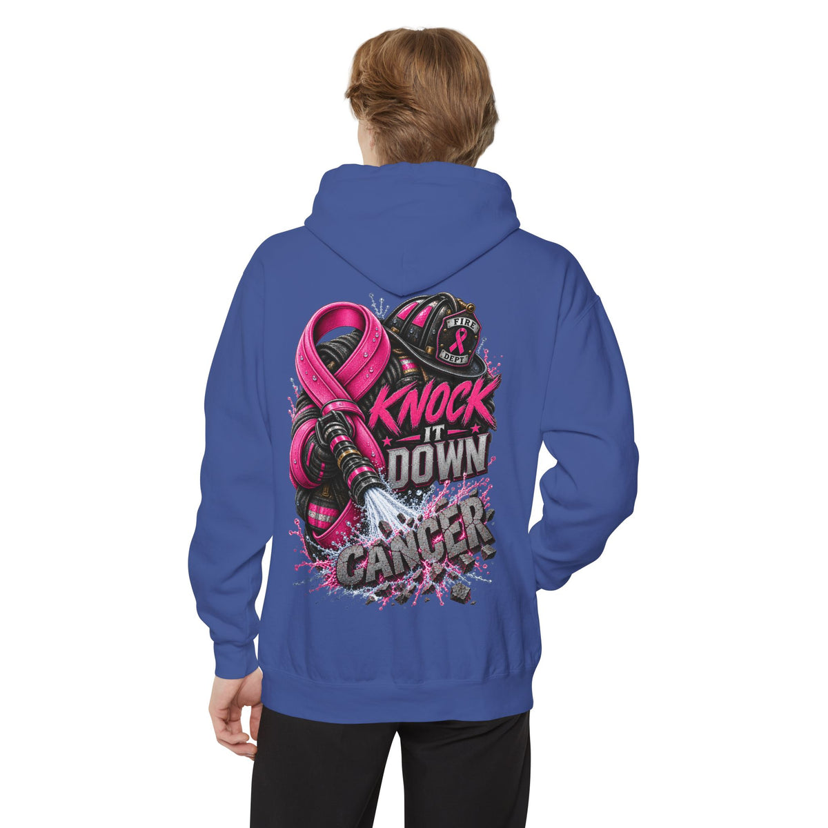 Breast Cancer Awareness  Firefighter Edition Knock it Down
