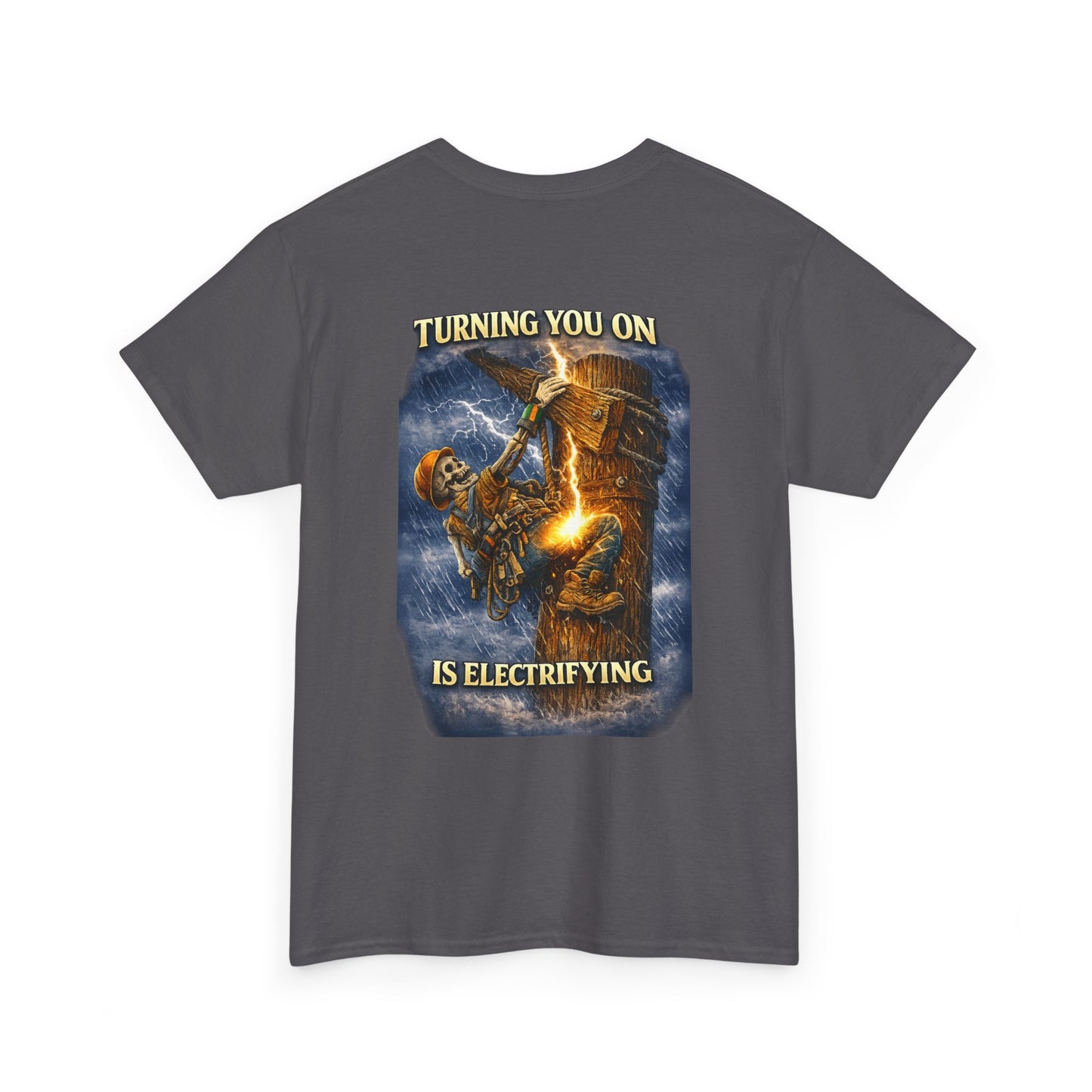 Lineman Tee Shirt — Proud Lineman Workwear Tee