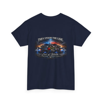 North Carolina State Trooper Memorial T-Shirt — Badge Tribute