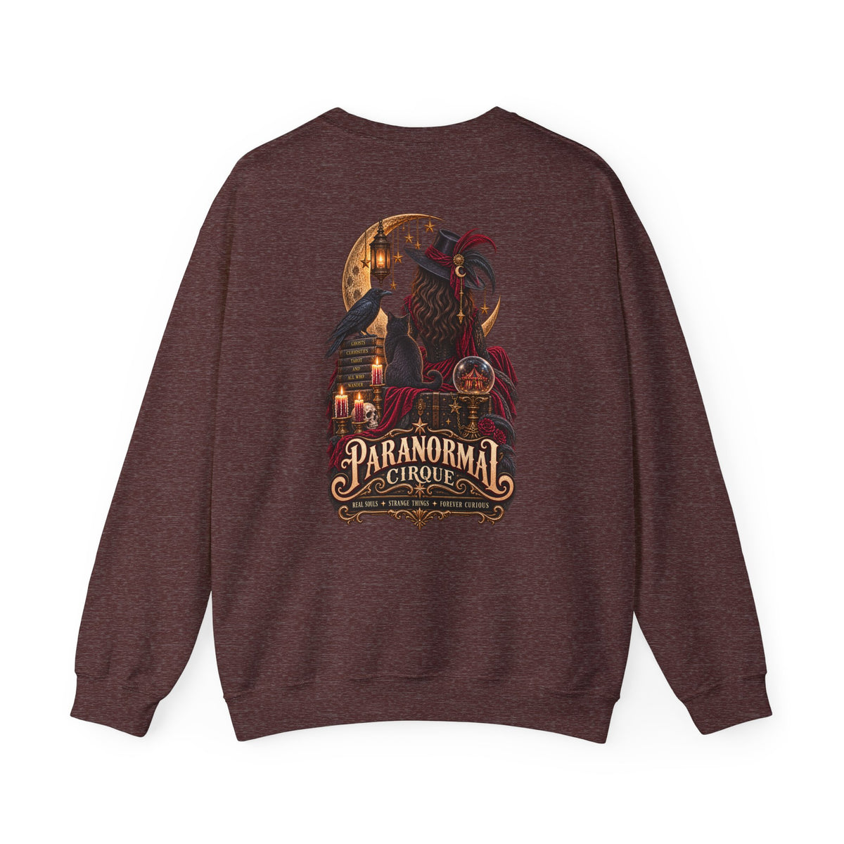 Paranormal Cirque | Real Souls, Strange Things & Forever Curious Gothic Shirt