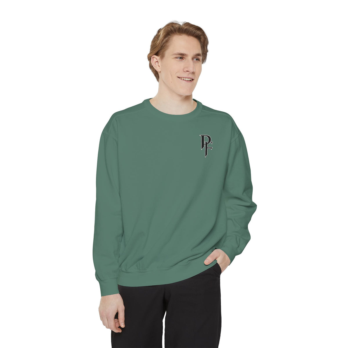 Cancer Awareness Sweatshirt  EMS Edition– Pink Ribbon Fighter Graphic Crewneck