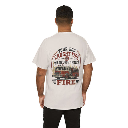 Vintage Firefighter Tee | Retro Fire Dept Shirt