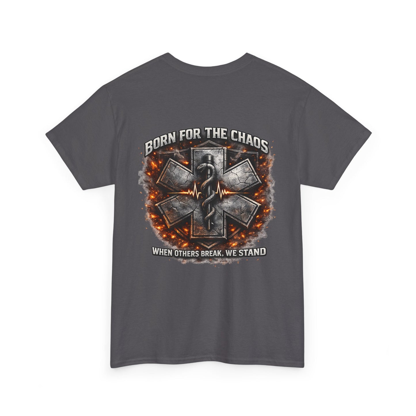 Born for Chaos Paramedic EMT T-Shirt — First Responder Gift