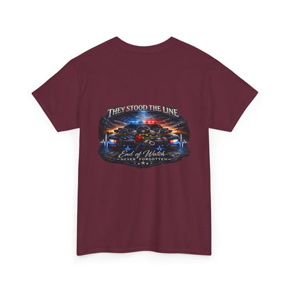 North Carolina State Trooper Memorial T-Shirt — Badge Tribute