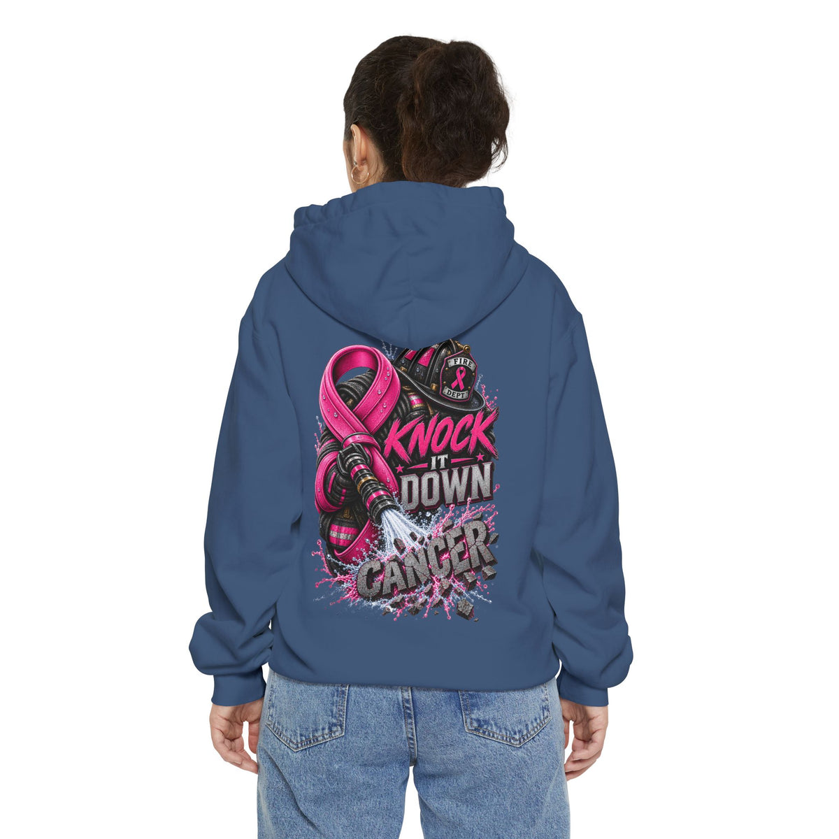 Breast Cancer Awareness  Firefighter Edition Knock it Down