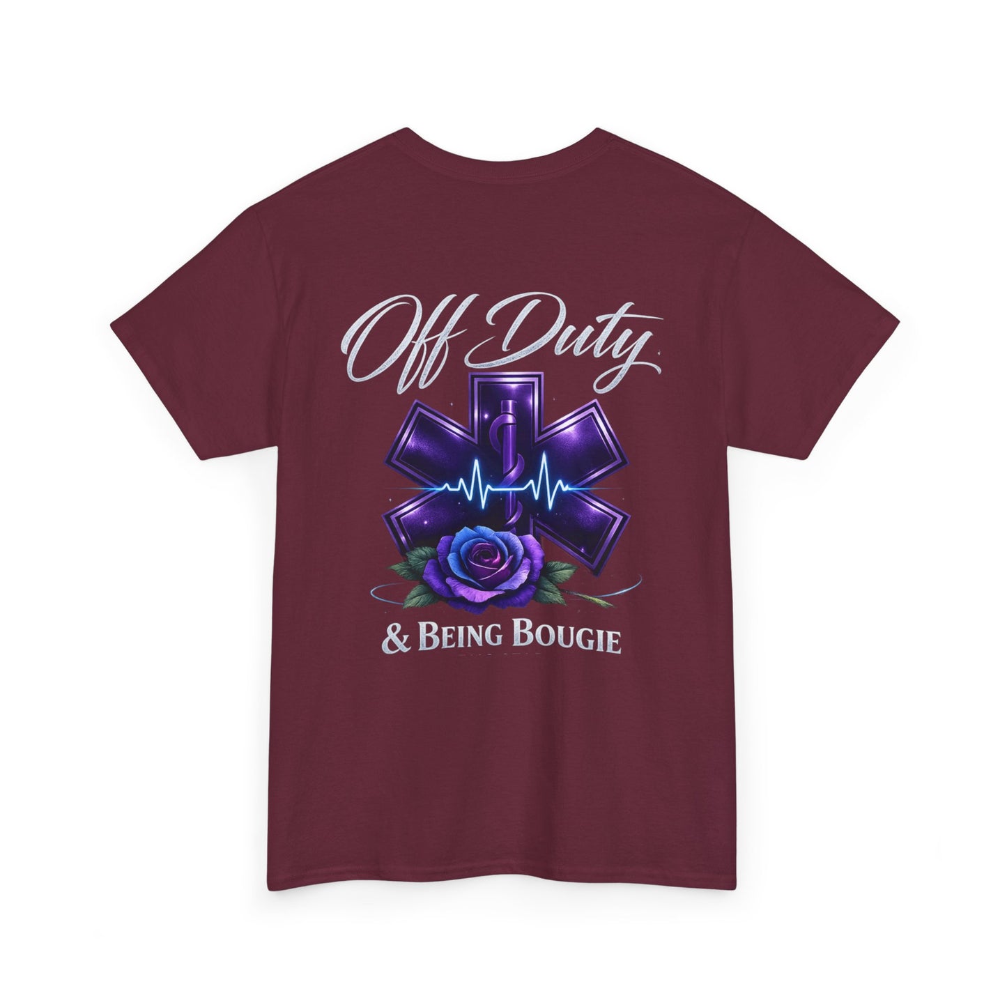 EMS Off Duty Bougie Tee — Feminine First Responder Shirt