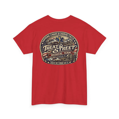 Treat & Street Medical Team First Responders T-Shirt | Firefighter Police EMS