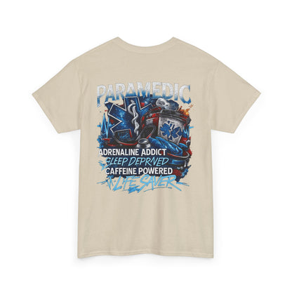 Adrenaline Addict EMT Paramedic Tee | First Responder Typography