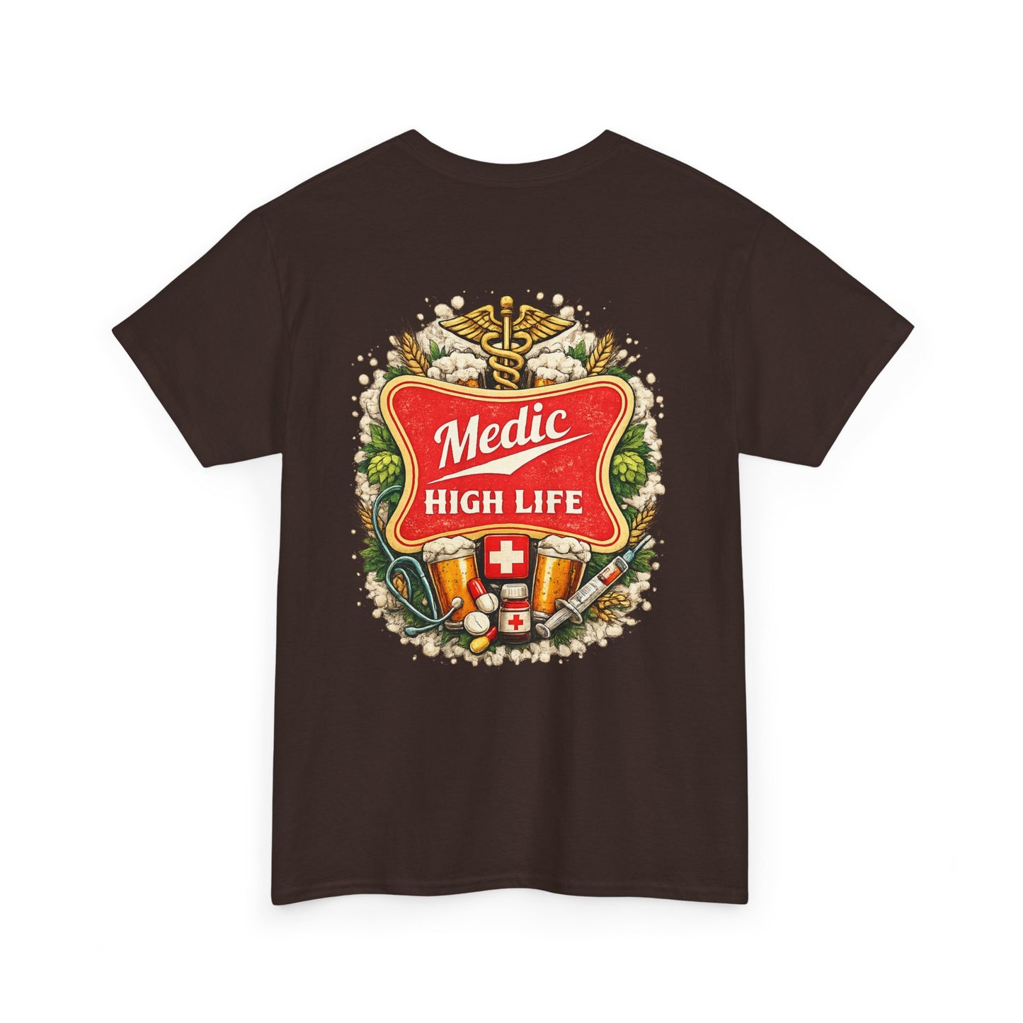 Paramedic High Life Tee — Funny EMS First Responder T-Shirt