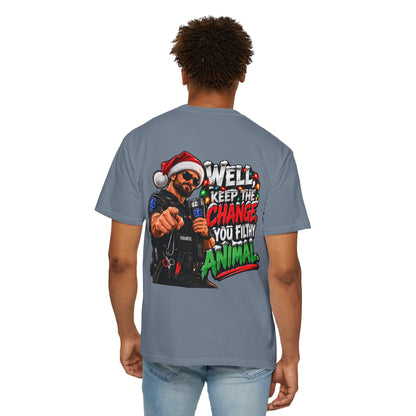 Funny Paramedic Christmas Shirt, Keep the Change You Filthy Animal, EMS Holiday Sweatshirt, EMT Gift, First Responder Christmas Apparel
