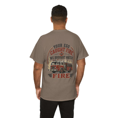 Vintage Firefighter Tee | Retro Fire Dept Shirt