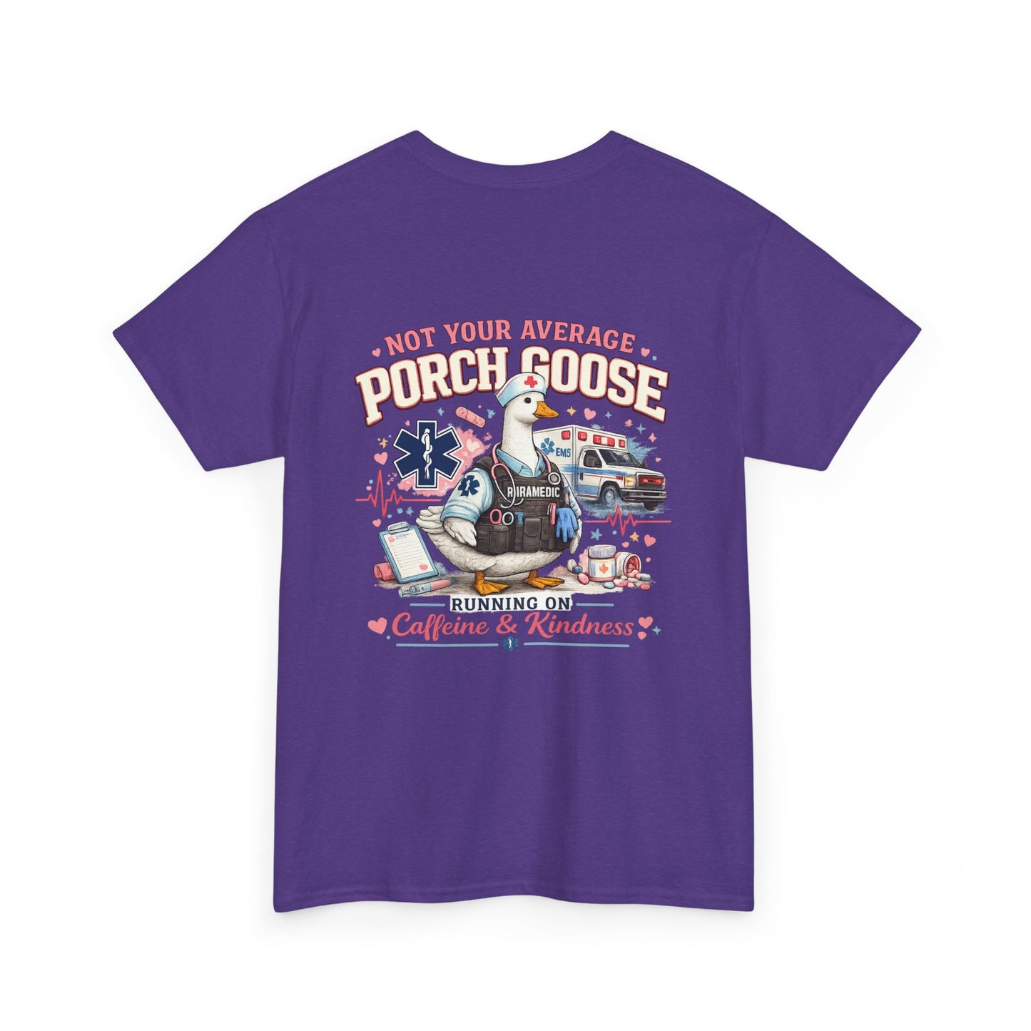Paramedic Porch Goose T-Shirt — Support First Responders