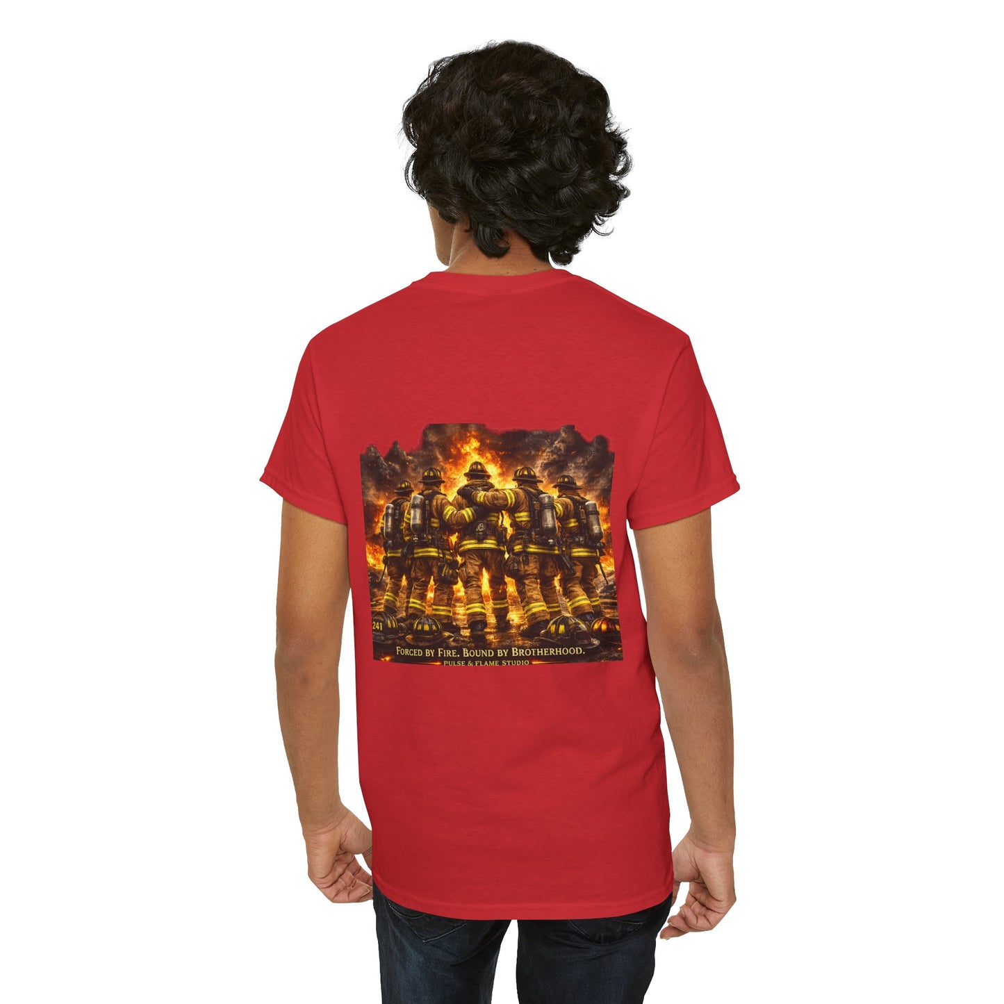 Brotherhood Firefighter T-Shirt — Firefighter Brotherhood Tee