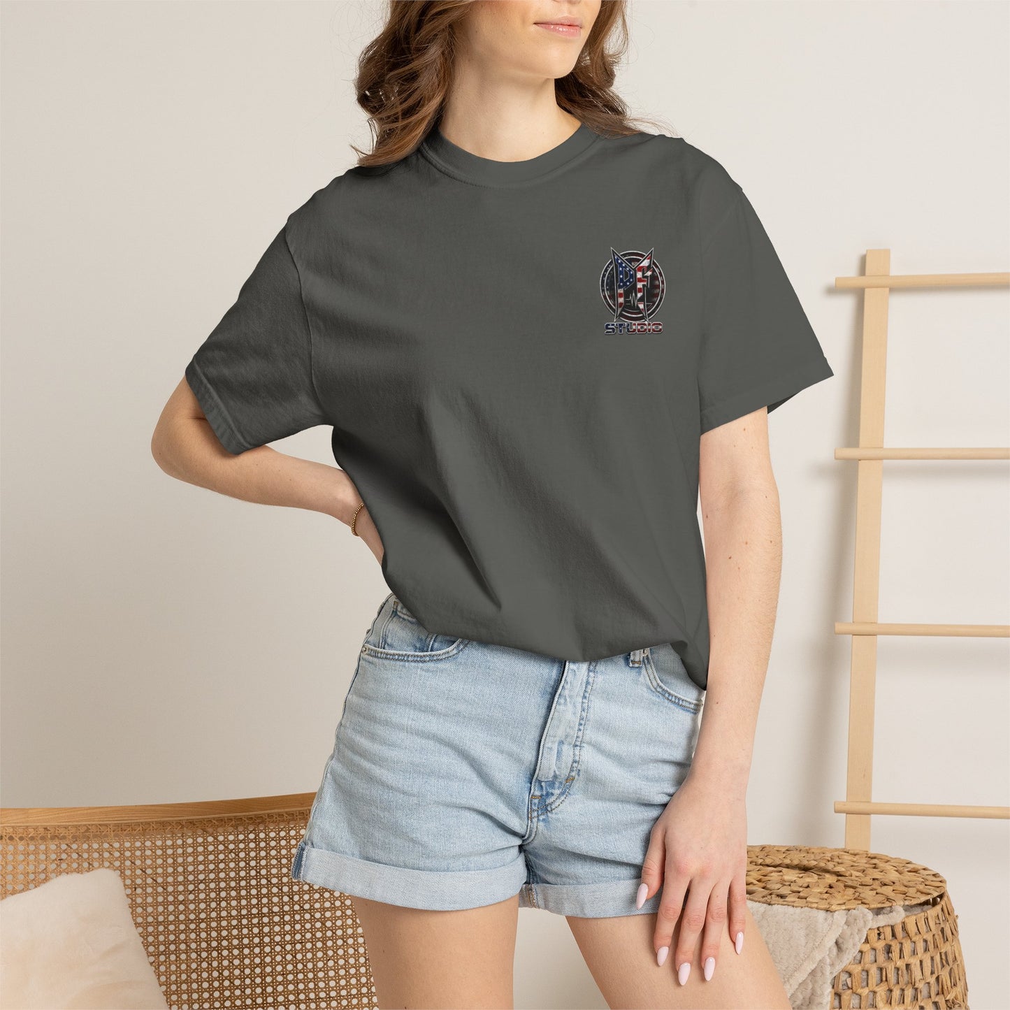 USMC 'American Heroes' Garment-Dyed T-Shirt
