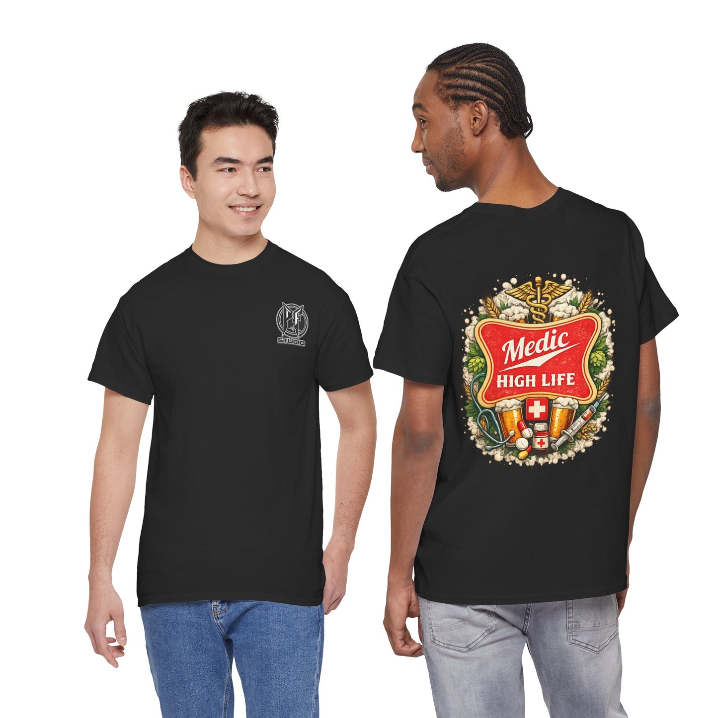 Paramedic High Life Tee — Funny EMS First Responder T-Shirt