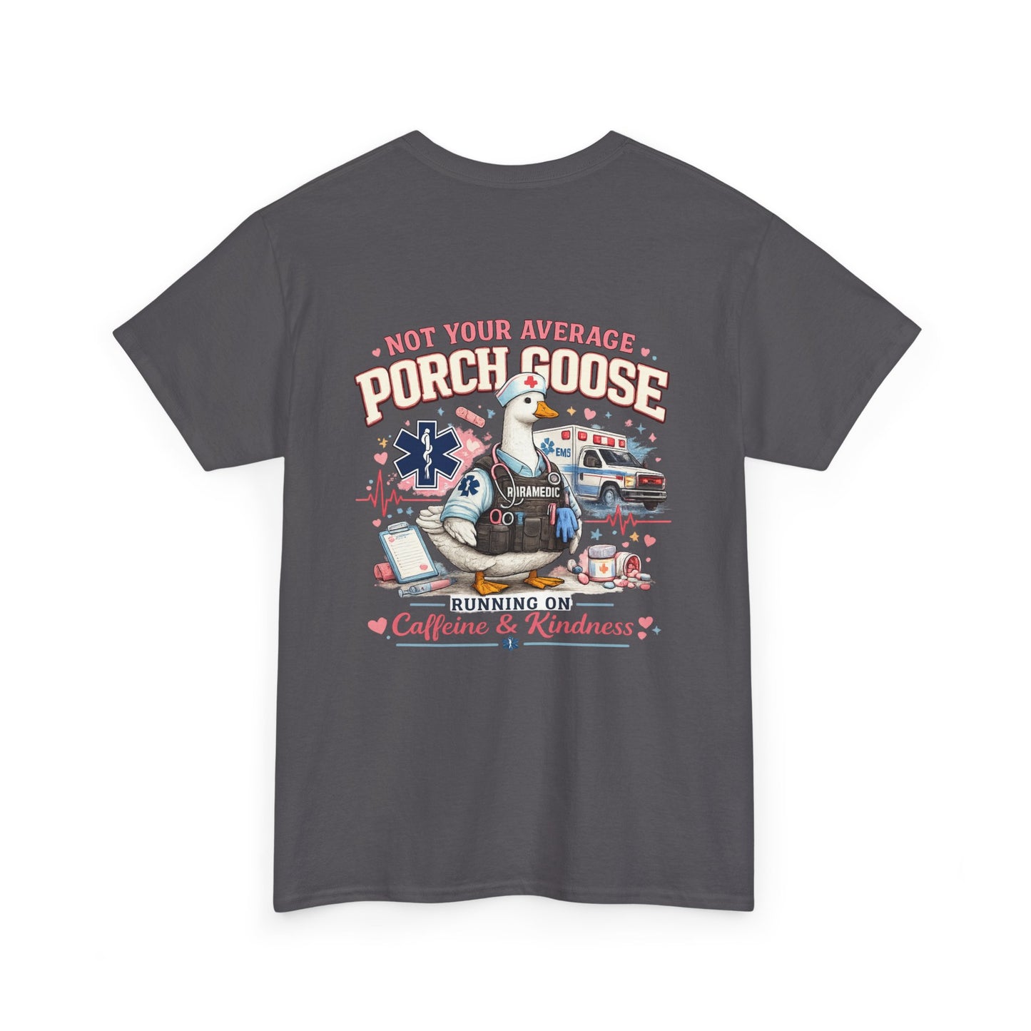 Paramedic Porch Goose T-Shirt — Support First Responders