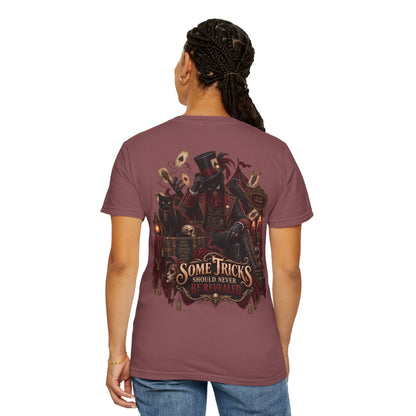 Some Tricks Should Never Be Revealed | Haunted Magician Gothic Circus Shirt