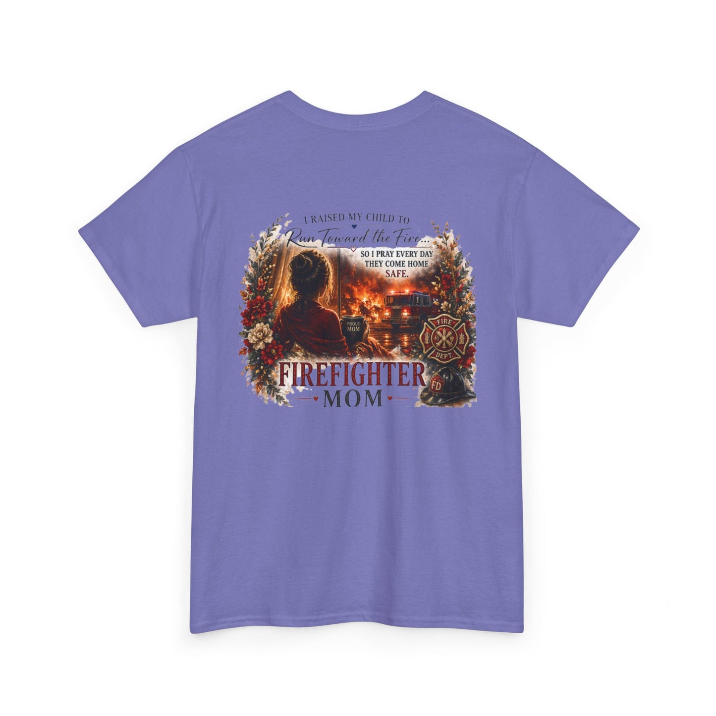 Firefighter Mom T-Shirt — Proud Fire Dept Mom Gift