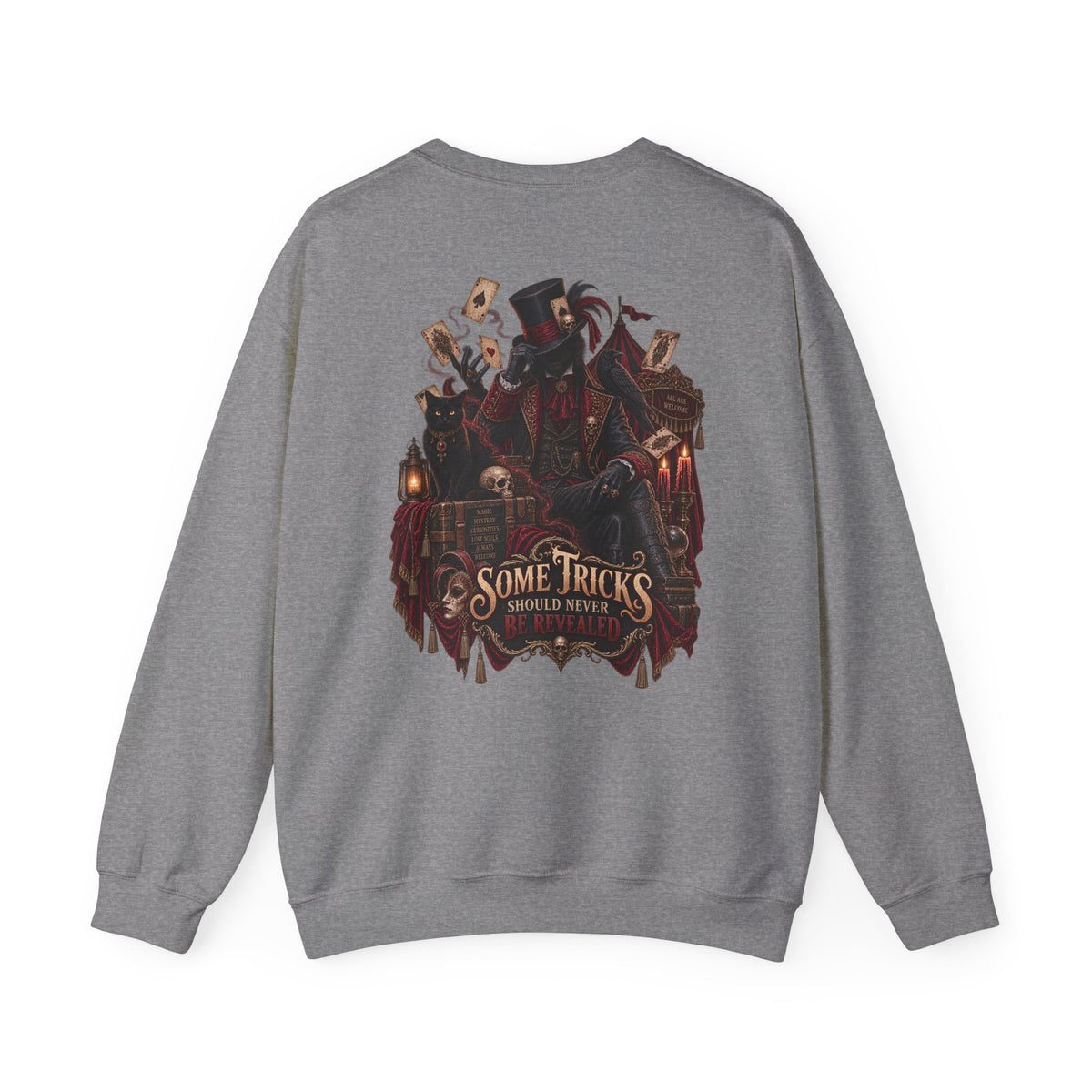 Some Tricks Should Never Be Revealed | Haunted Magician Gothic Circus Shirt