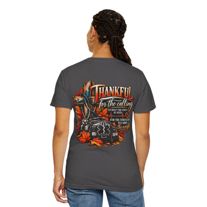 Thankful for the Calling | EMS Faith & Thanksgiving T-Shirt