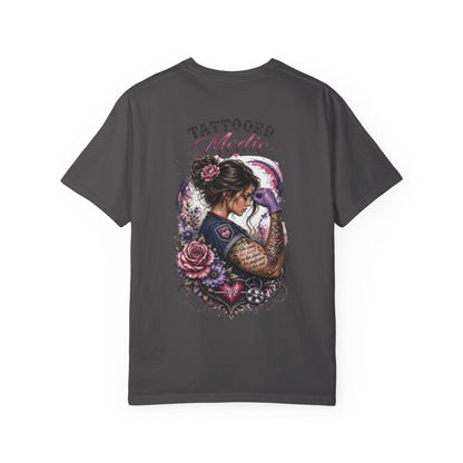 Tattooed Medic T-Shirt — "She Wears Her Heart on Her Sleeve"