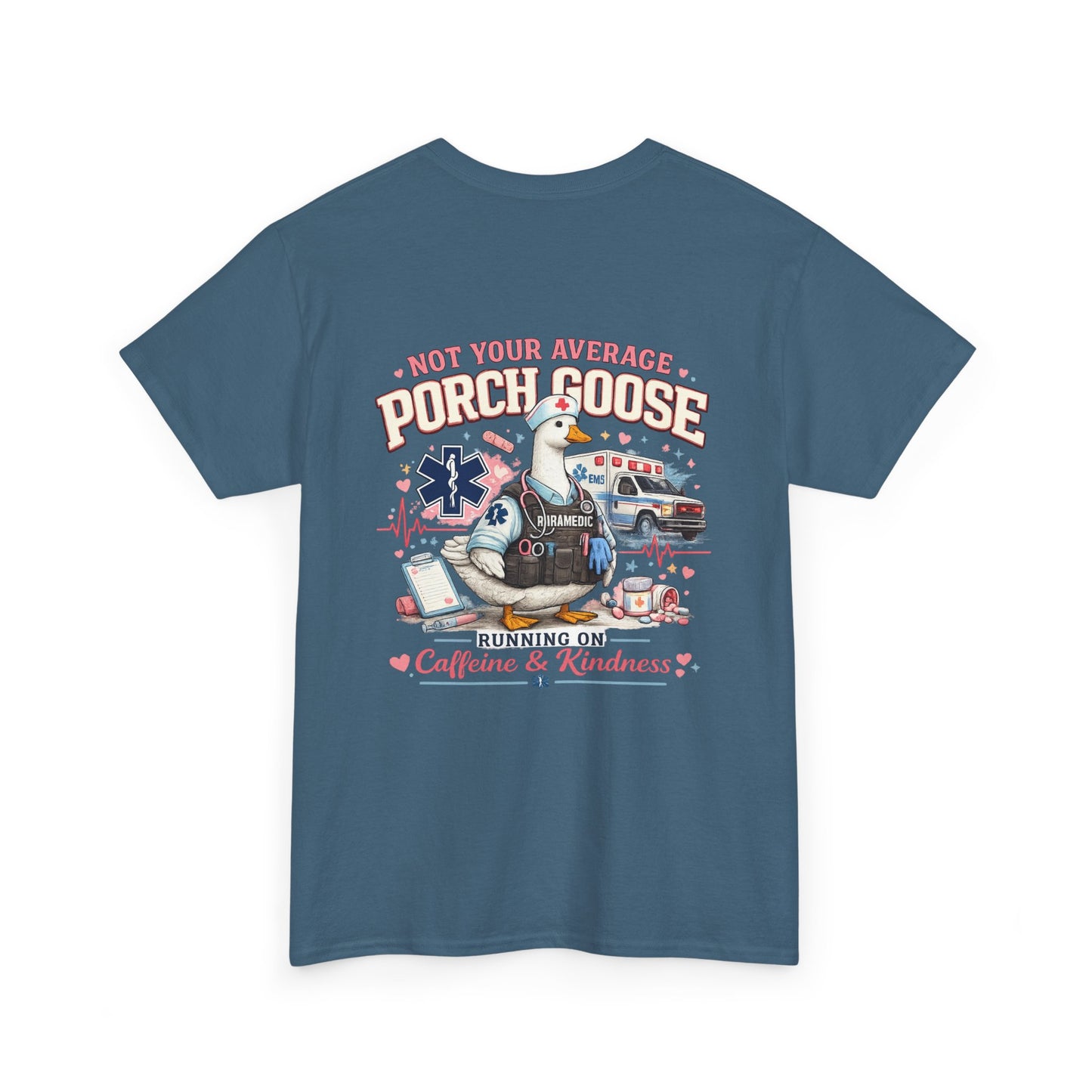 Paramedic Porch Goose T-Shirt — Support First Responders
