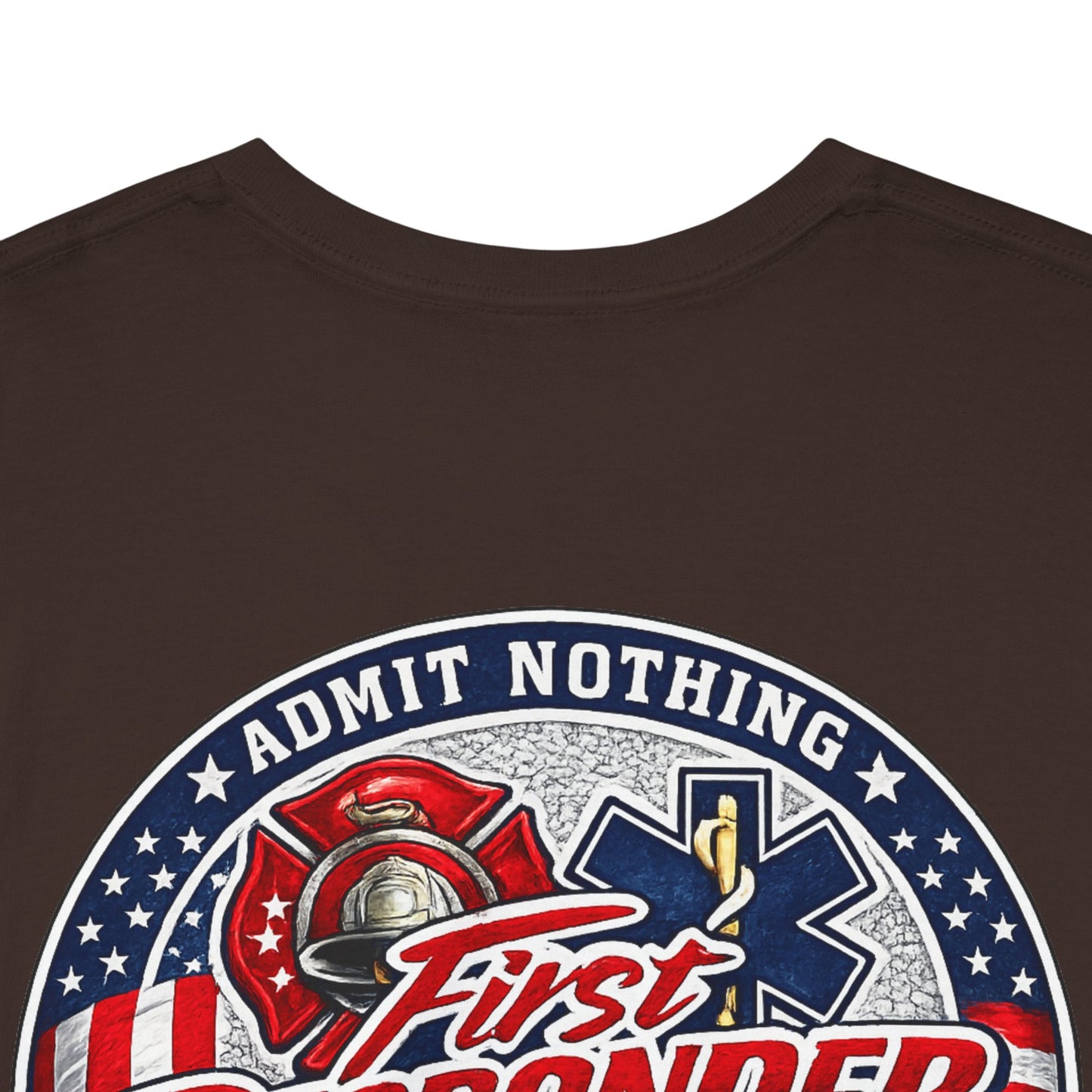 Admit Nothing, Document Everything Tee — Funny EMT Paramedic & Firefighter Shirt