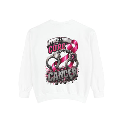 Apprehending a cure Breast Cancer Awareness Sweatshirt  LEO edition