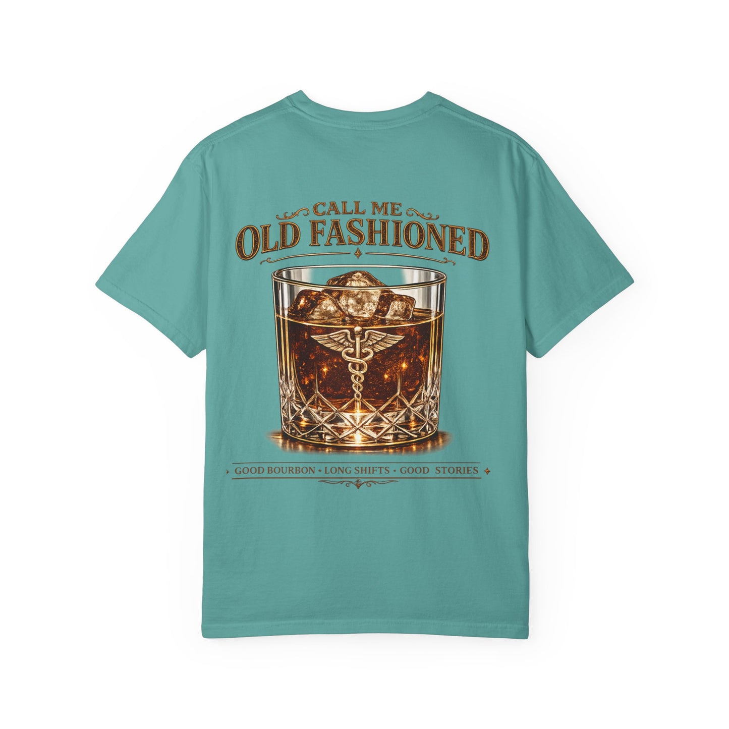 Old Fashioned Whiskey T-Shirt — Vintage Cocktail Graphic Tee