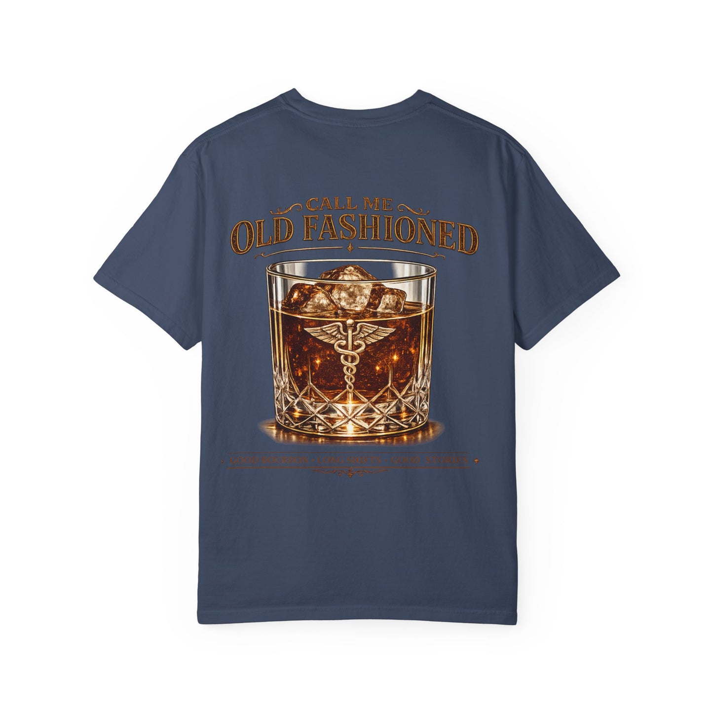 Old Fashioned Whiskey T-Shirt — Vintage Cocktail Graphic Tee