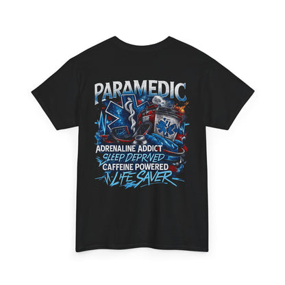 Adrenaline Addict EMT Paramedic Tee | First Responder Typography