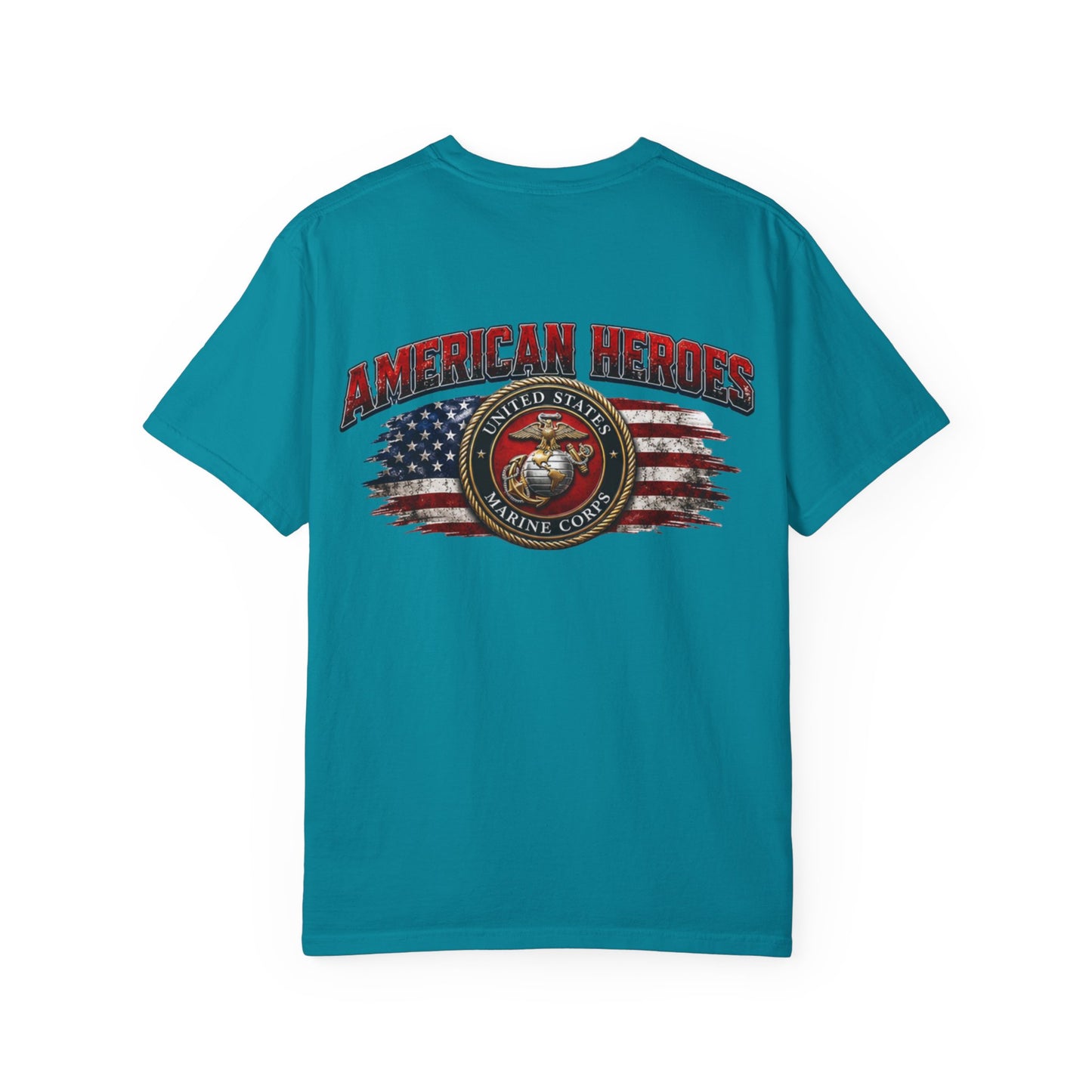 USMC 'American Heroes' Garment-Dyed T-Shirt