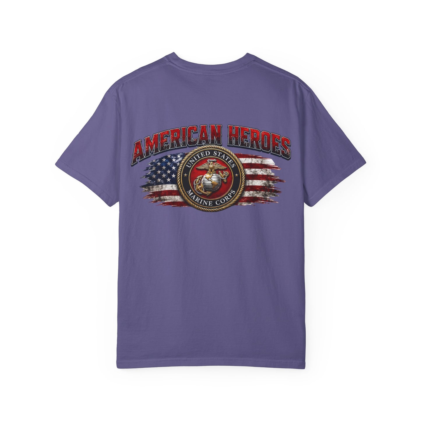 USMC 'American Heroes' Garment-Dyed T-Shirt