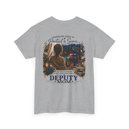 Deputy Mom Tee — Proud Police Mom "Back The Blue" Family Shirt