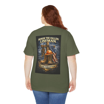 Lineman Memorial shirt