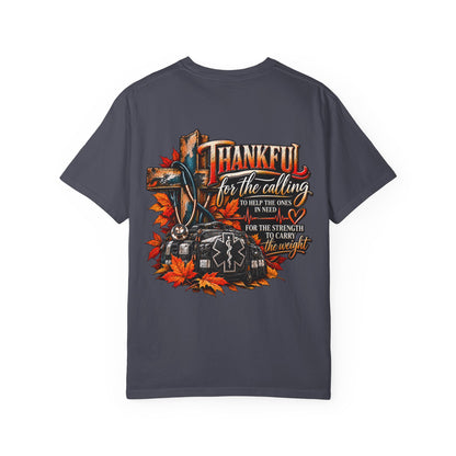 Thankful for the Calling | EMS Faith & Thanksgiving T-Shirt