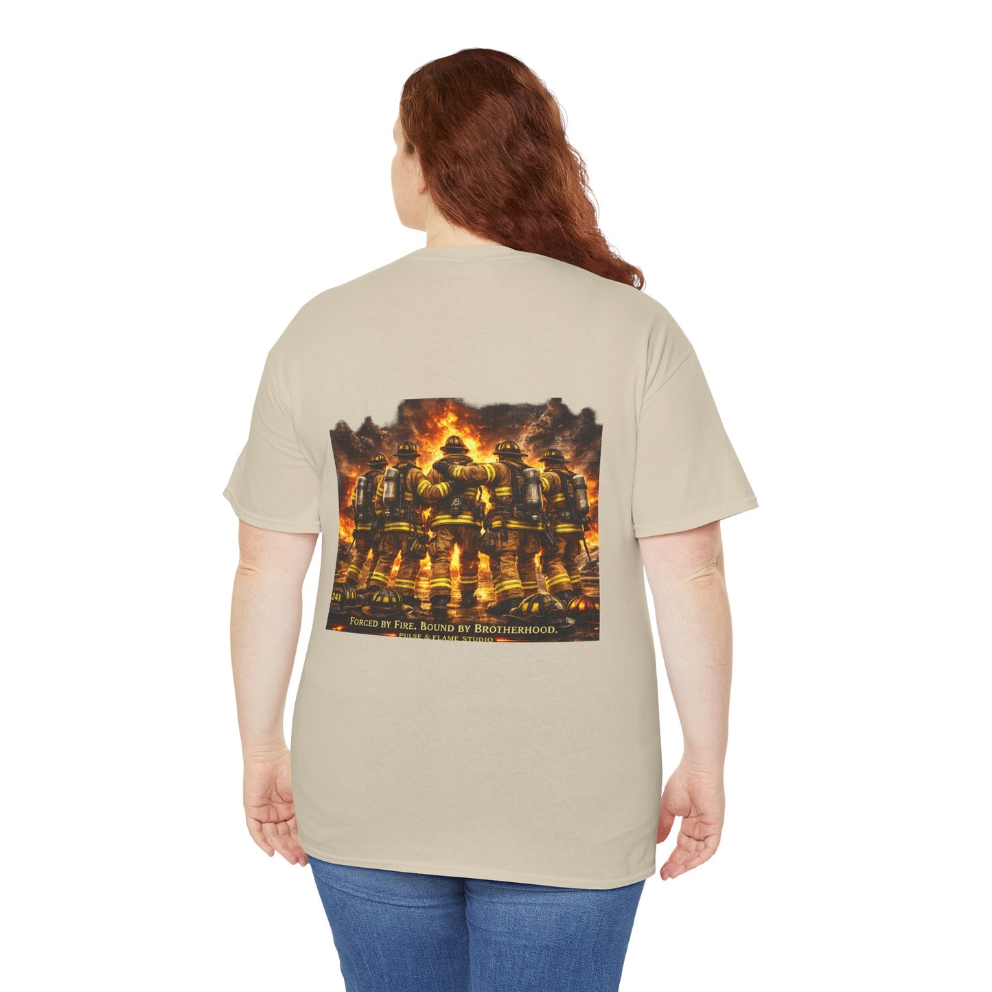 Brotherhood Firefighter T-Shirt — Firefighter Brotherhood Tee