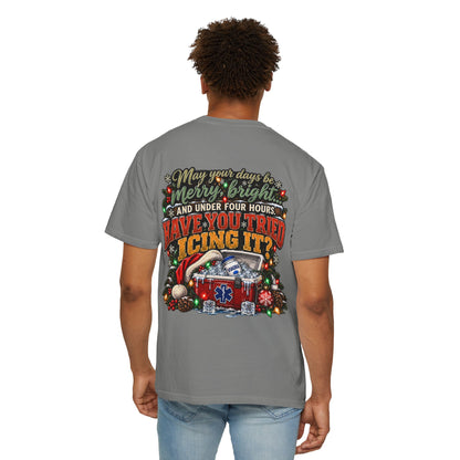 Have You Tried Icing It? Christmas EMS Shirt | Funny Paramedic Holiday T-Shirt & Sweatshirt | Adult Medical Humor Gift