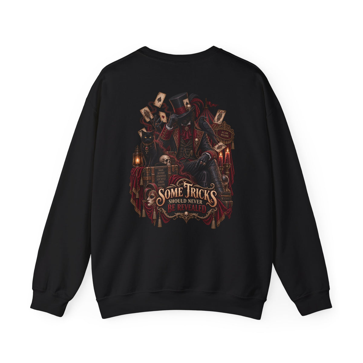 Some Tricks Should Never Be Revealed | Haunted Magician Gothic Circus Shirt