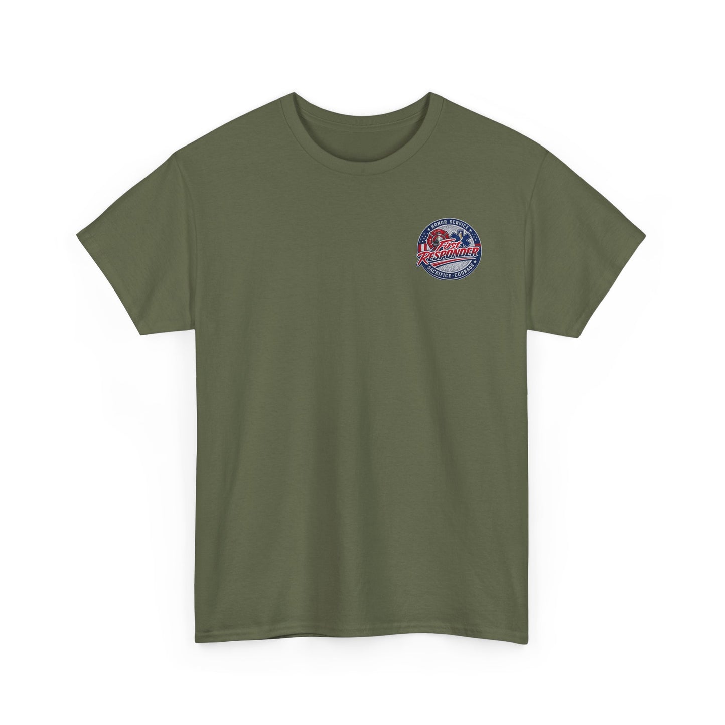 First Responder Tee — "Admit Nothing, Document Everything" Firefighter EMT Police Paramedic Shirt