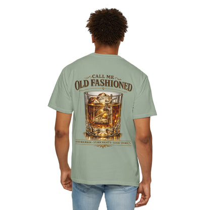Lineman Bourbon & Storm Chaser T-Shirt — "Call Me Old Fashioned"
