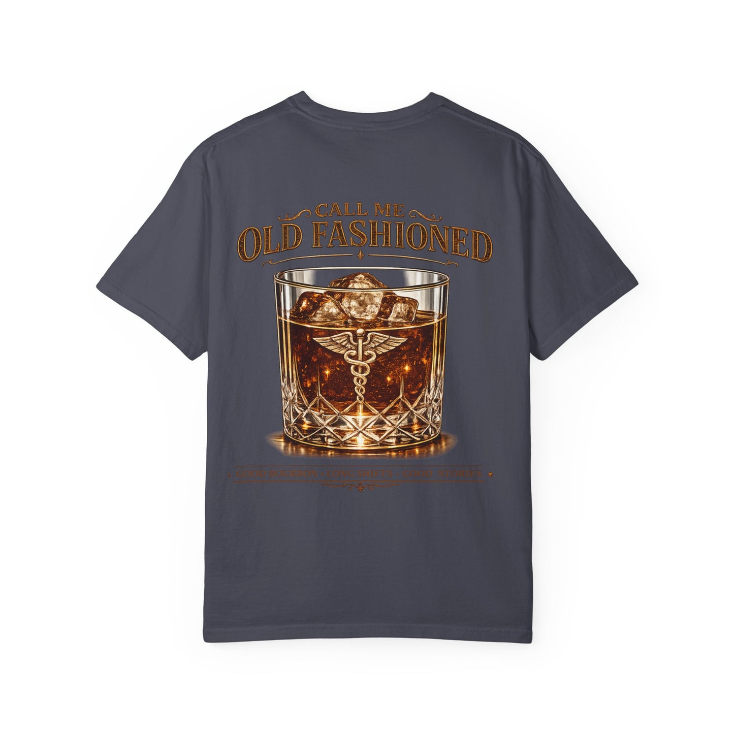 Old Fashioned Whiskey T-Shirt — Vintage Cocktail Graphic Tee