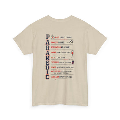 Paramedic Acronym Tee — "Clinically Done With People" EMT Humor First Responder Shirt