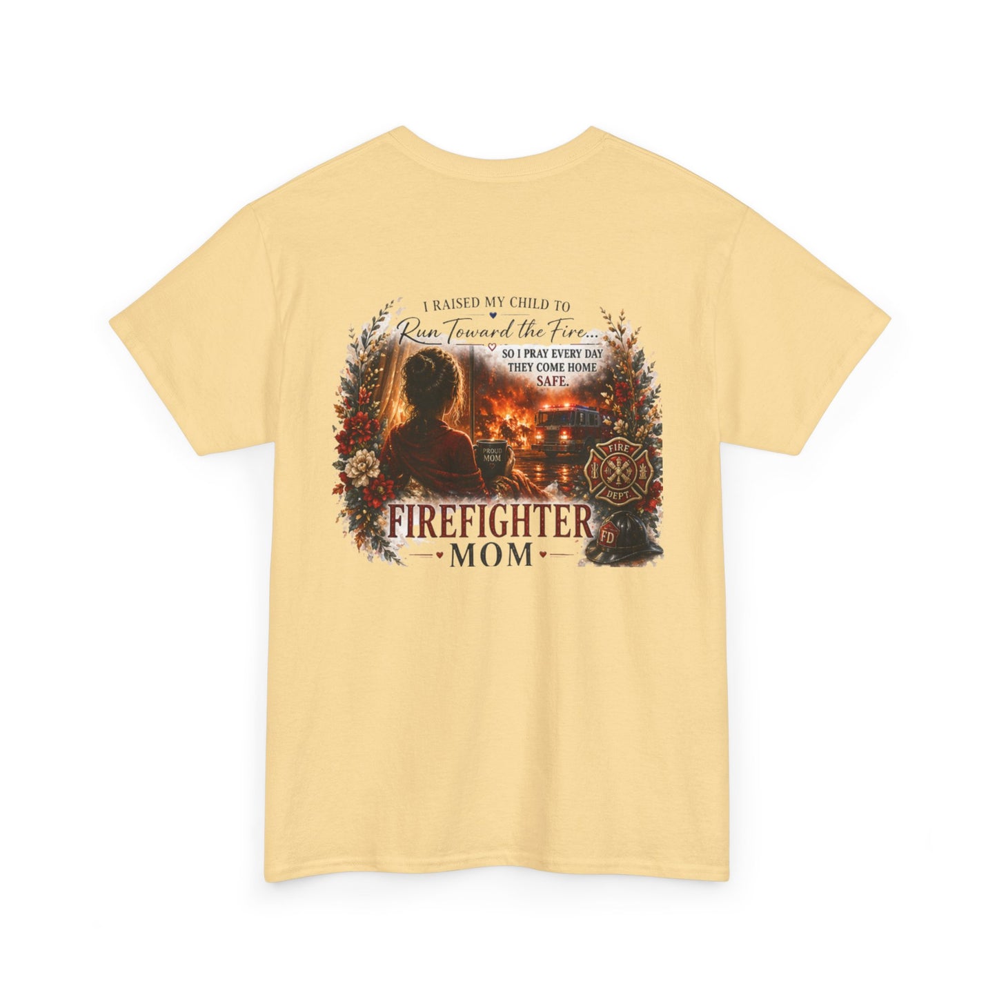 Firefighter Mom T-Shirt — Proud Fire Dept Mom Gift