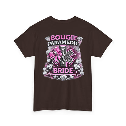 Bougie Paramedic Bride T-Shirt — EMS First Responder Bride Gift