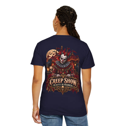 Creep Show: Beauty in Madness | Paranormal Cirque Gothic Halloween Shirt