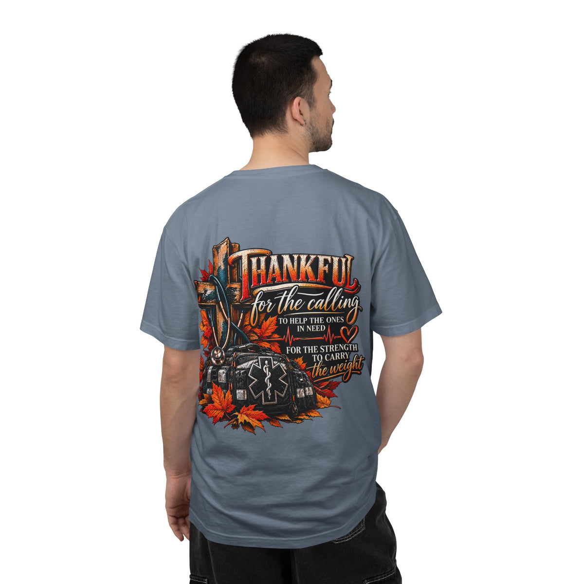 Thankful for the Calling | EMS Faith & Thanksgiving T-Shirt