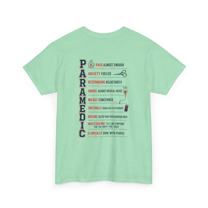Paramedic Acronym Tee — "Clinically Done With People" EMT Humor First Responder Shirt